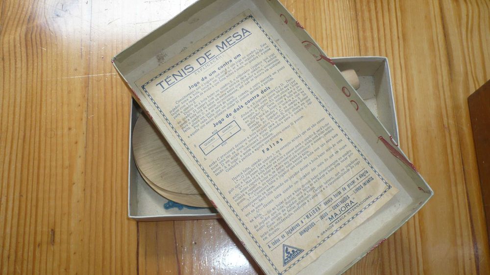 Jogo Majora "Ténis de Mesa" - Anos 60