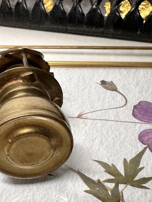 „Lampa naftowa” mini ozdoba na półkę- atrapa to nie jest lampa naftowa