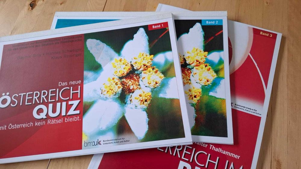 Materiały do nauki języka niemieckiego w trzech częściach