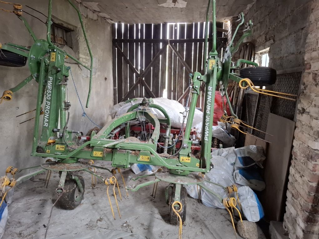 Pronar pronar 530 przetrzasarka siana trawy, zgrabiarka