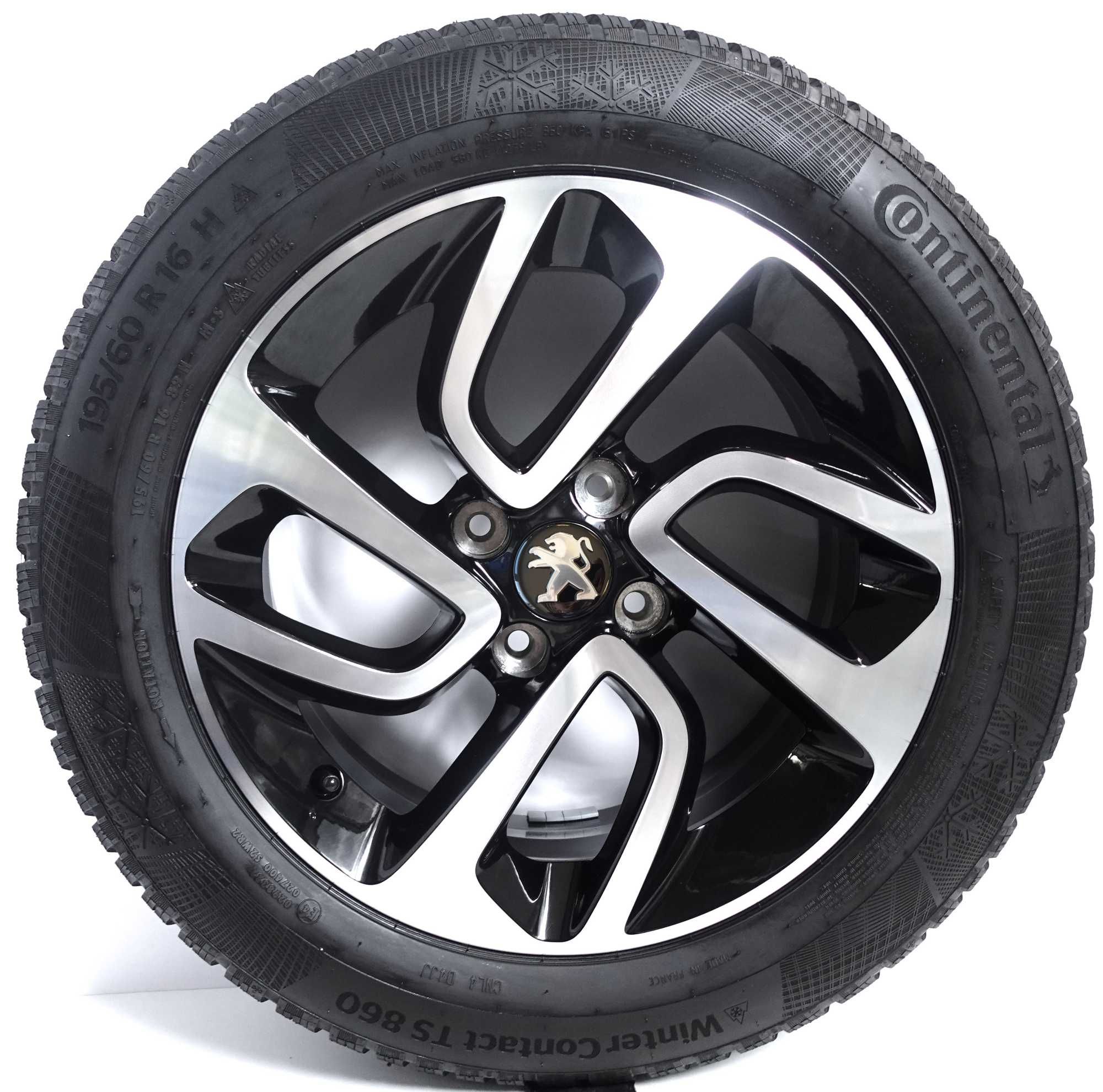 PEUGEOT CITROEN KOŁA 16" 4x108 ET 20 195/60R16