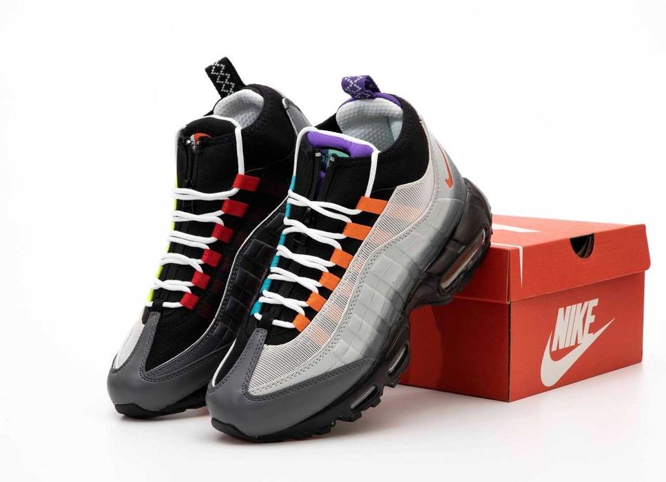 Мужские зимние кроссовки Nike Air Max 95 Sneakerboot "Color" 40-45
