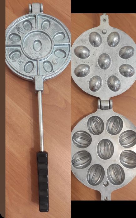 Горішниця,Вафельниця вінтаж СССР рідка модель