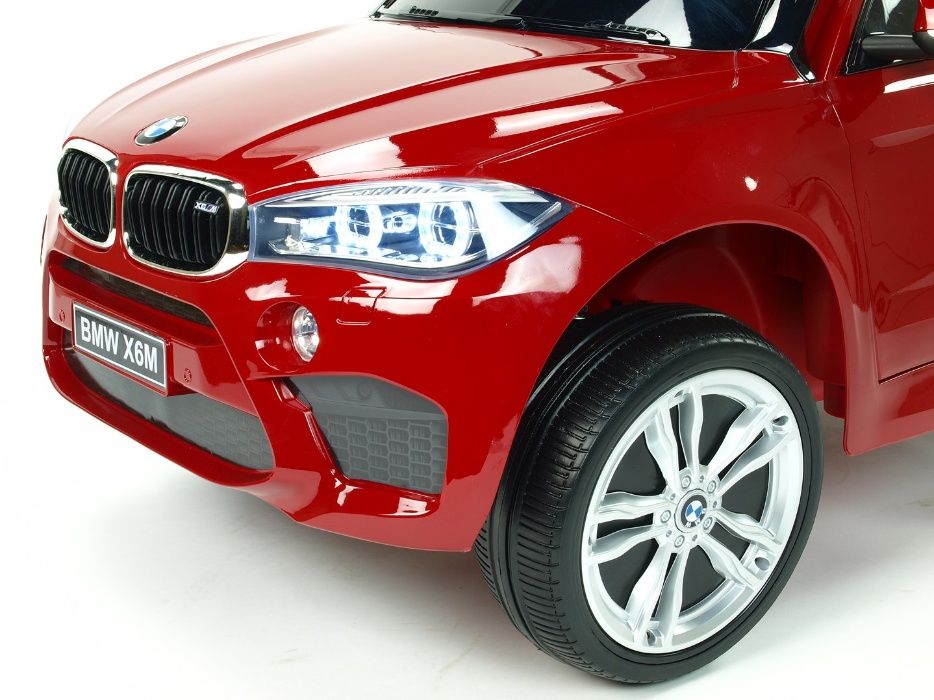 Lakierowane BMW X6 M dla dzieci auto na akumulator samochód 12v pilot
