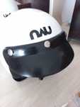 Capacete sem viseira!