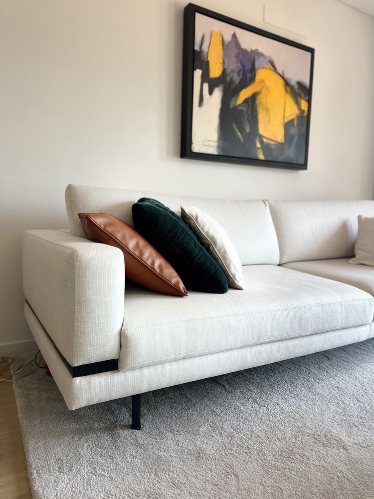 Sofa Branco 280cms Laskasas