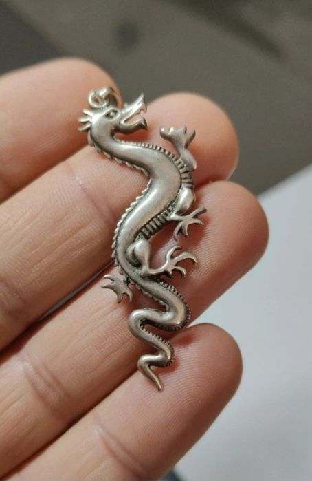 PRATA 925 pendente Dragão