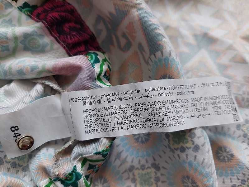 Zara atrakcyjna asymetryczna koszula roz XL