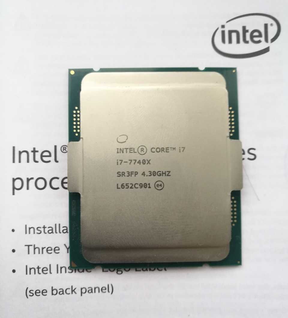 Продажа или ОБМЕН. Процессор i7-7740X (Intel 2066)  4.3/4.5 Ггц, 4/8