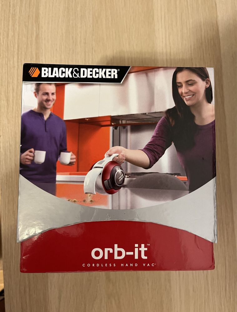 odkurzacz akumulatorowy BLACK&DECKER ORB-IT.