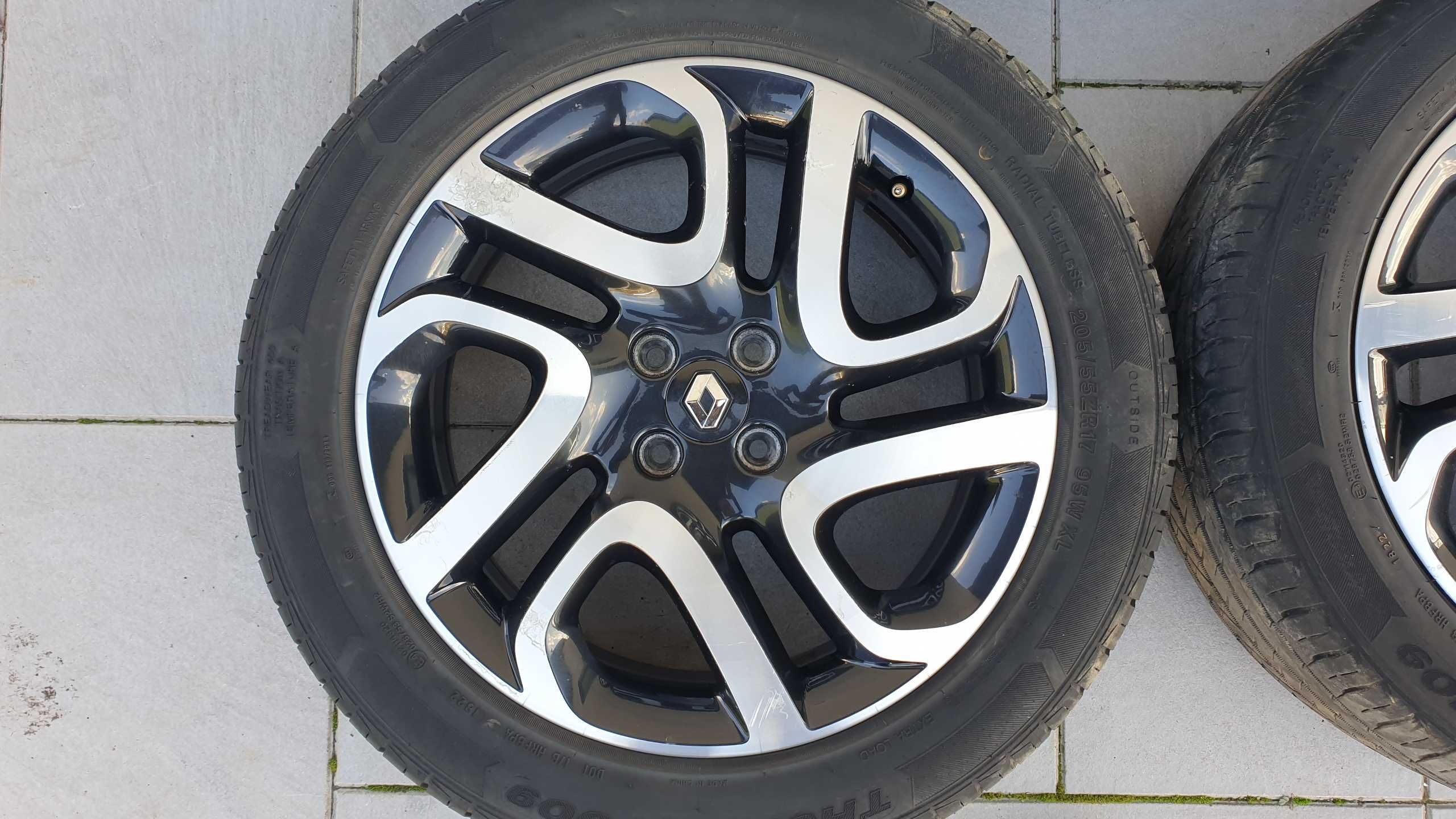 felgi aluminiowe 6.5 R17 4x100 renault Captur 4030/08829R