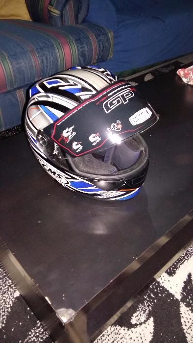 capacete de mota cms L