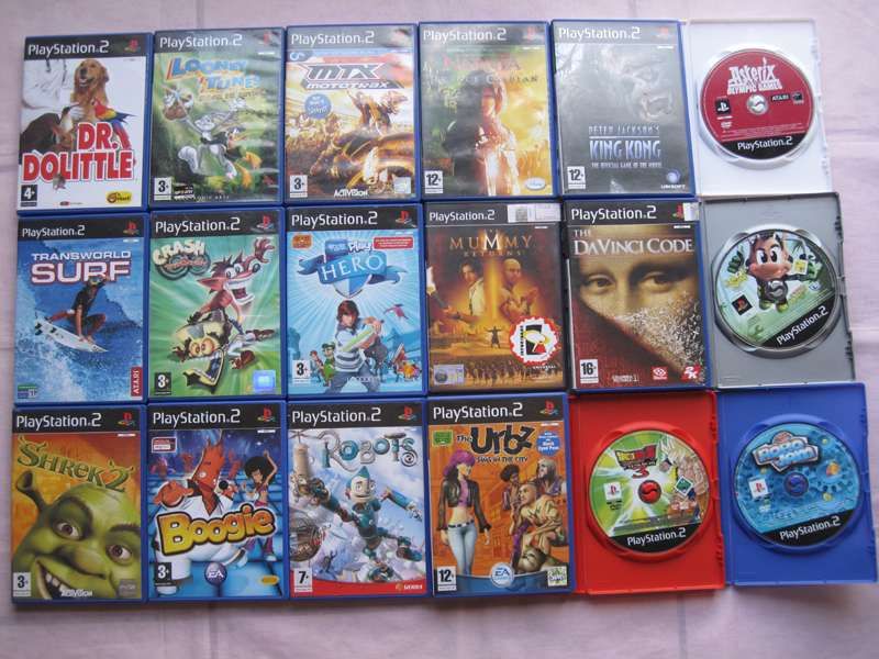 Jogos Playstation 2 e PSP