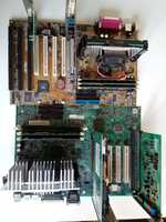 Материнские платы  Asus p3v133 motherboard, COMPAQ 1998 PROCESSOR boar