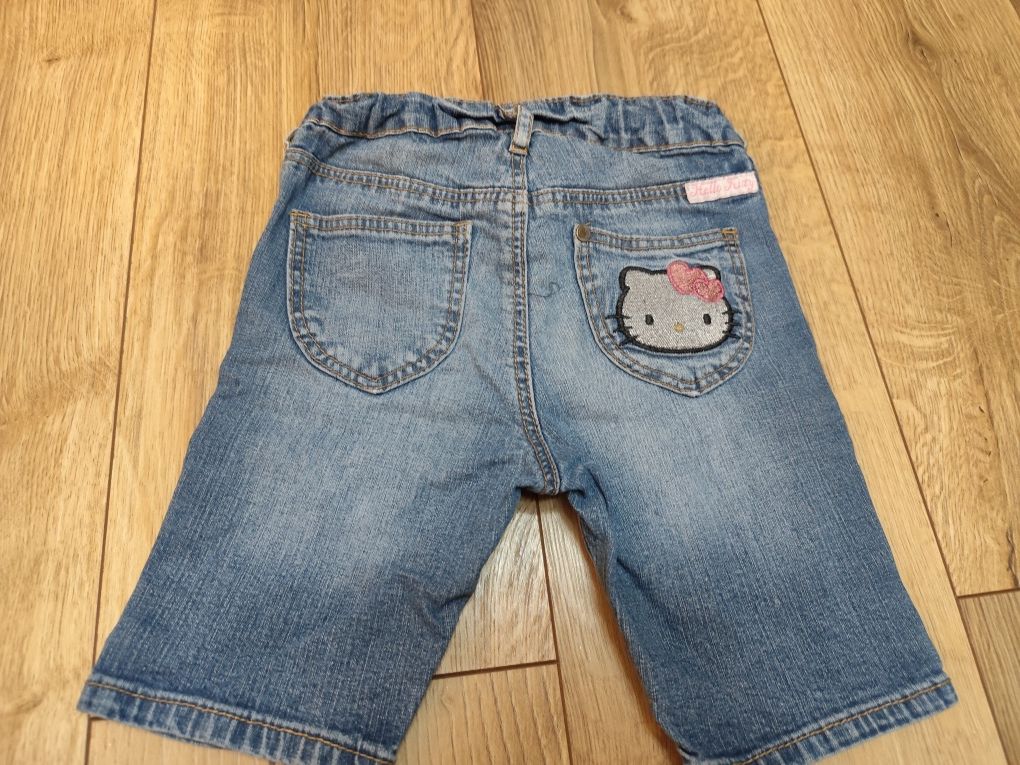 Spodenki jeansowe hello kitty h&m rozm 92