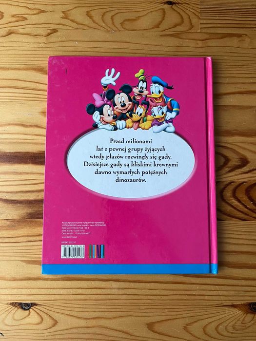 Książka Encyklopedia wiedzy Disney - Gady i płazy