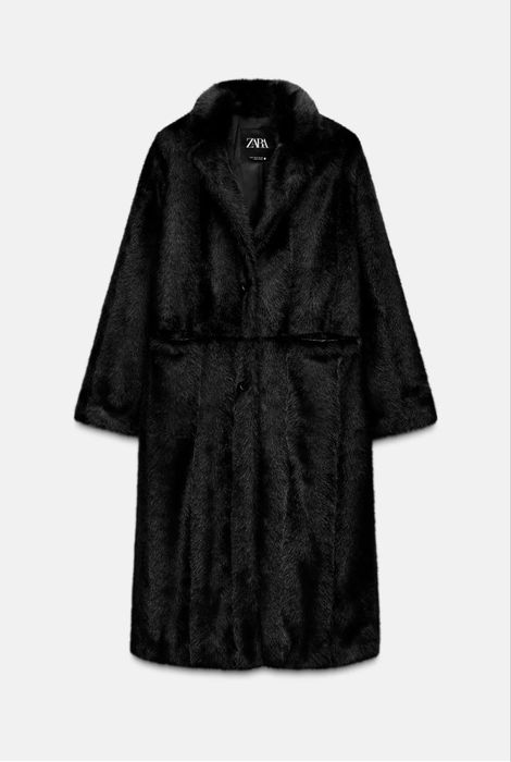 Шуба пальто zw collection Zara