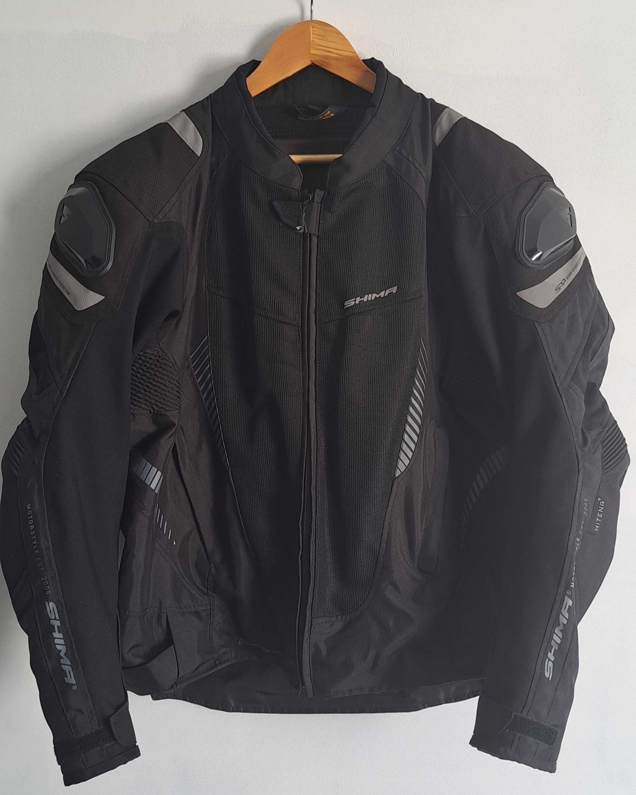 Kurtka motocyklowa Shima Mesh Pro Black, 3XL, Gwarancja 6 lat