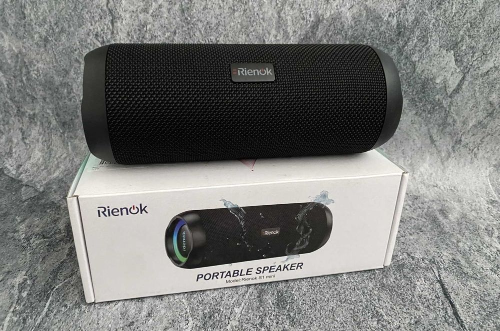 Портативна Bluetooth колонка RIENOK S1 mini 30 Вт, Водонепроникна