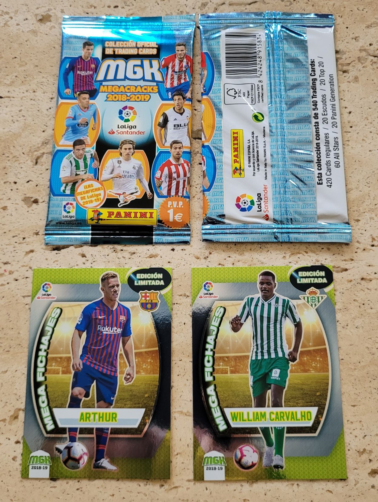 MegaCracks e La Liga Este Panini