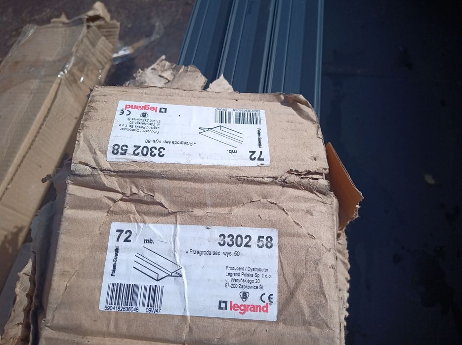 Przegroda separacyjna Legrand PCV 50mm 2m kod 330258