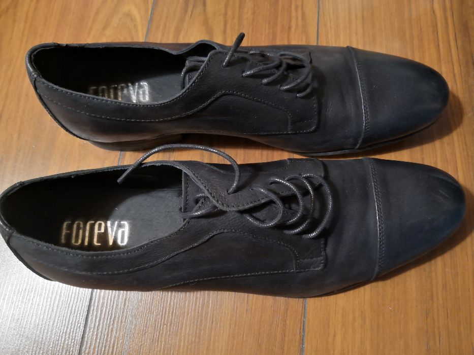 Sapatos Foreva Pretos Homem - Usados só 1 vez