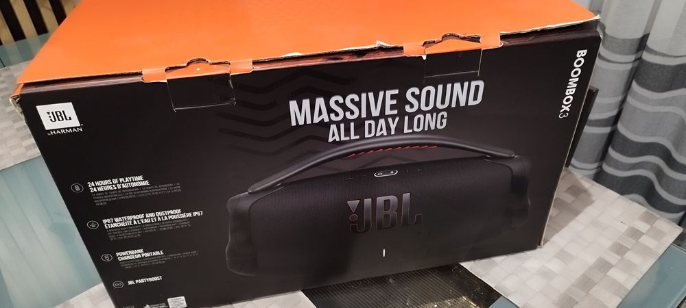 JBL boombox 3 orignał na gwarancji  prezent na Mikołaja Mikołaj