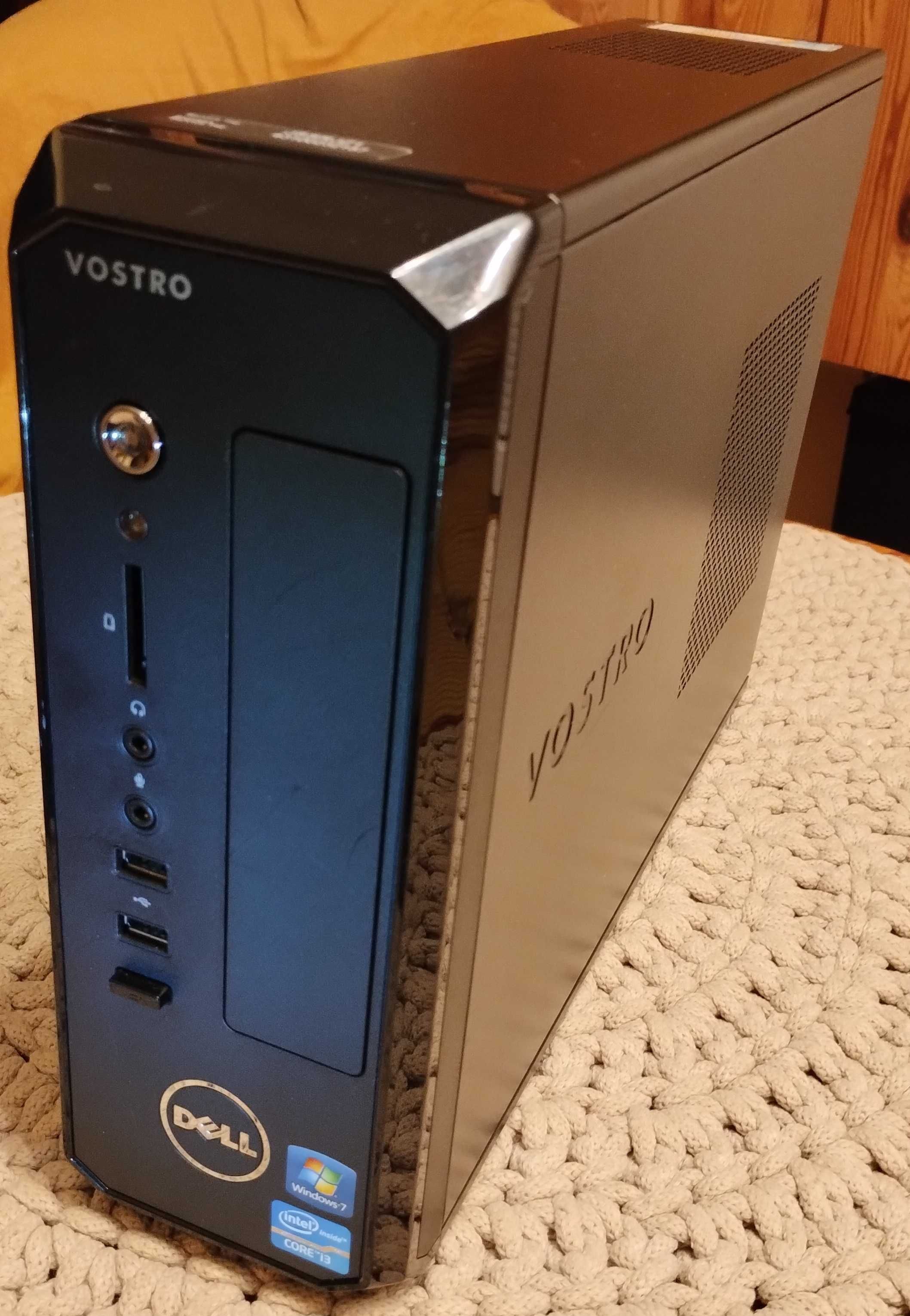 Komp DELL Vostro 270S (Asus ITX, i3-6100, 8gb, SSD240, WiFi, W10pro)