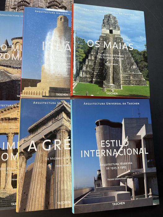 Coleção 9 Livros: Arquitectura Universal das Taschen