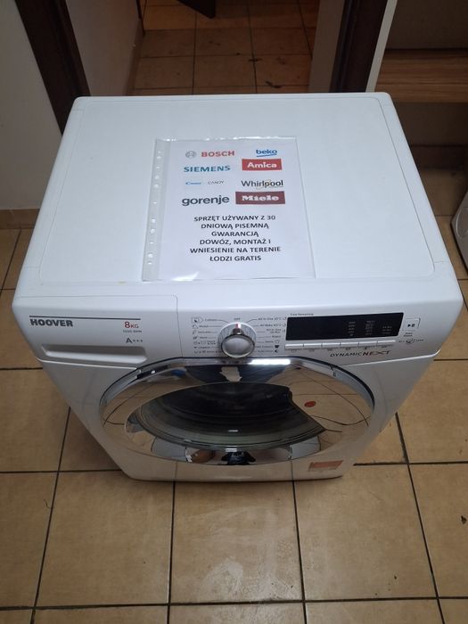 Hoover  8kg 1500obr  dowóz gratis odbiór starej pralki za darmo