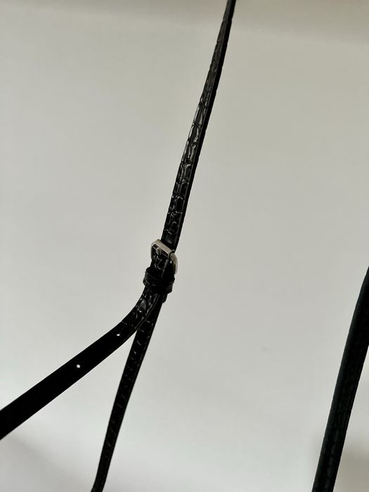 Mała torebka listonoszka czarna basic crossbag sztywna