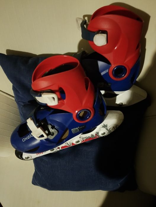 Patins em linha usados