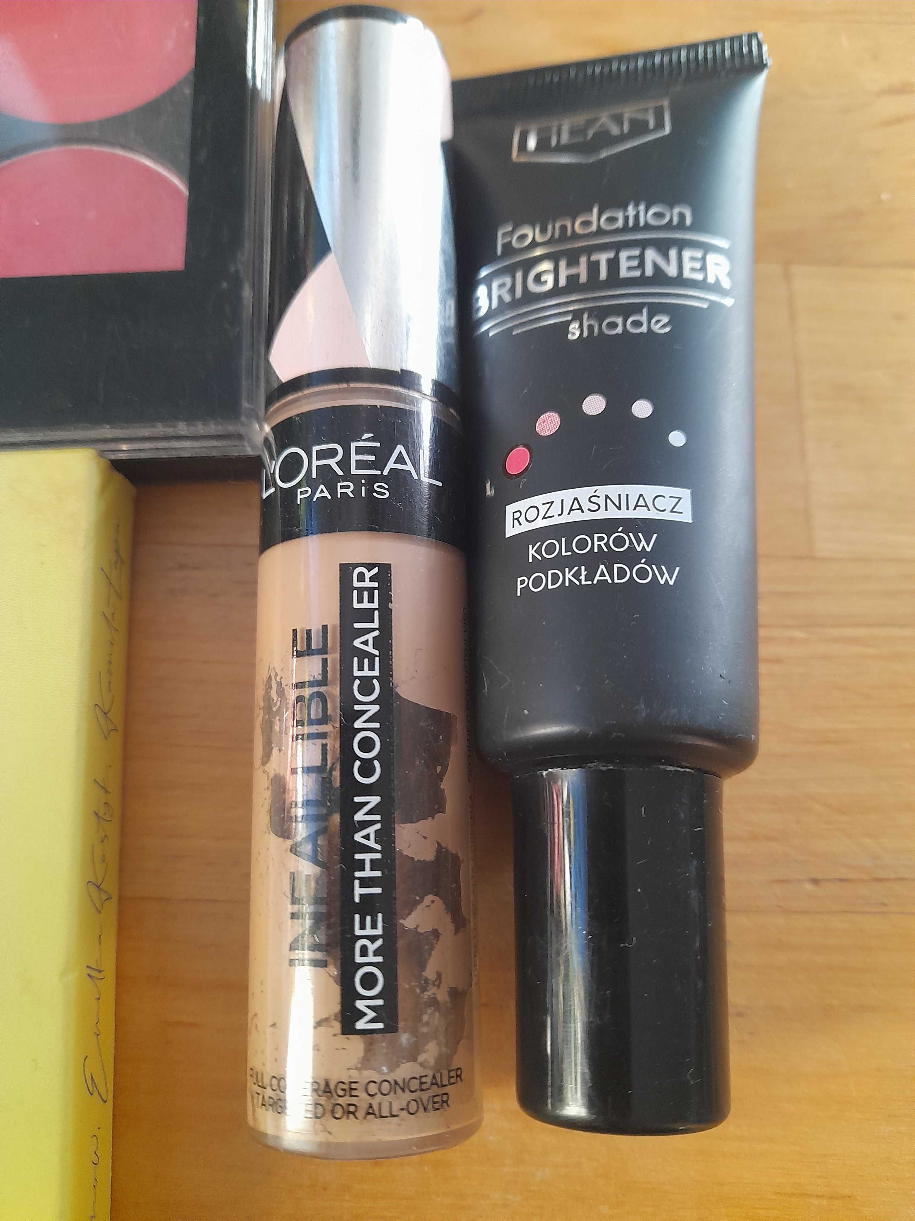 Zestaw kosmetyków do makijażu Max Factor L'oreal cienie podkłady róże