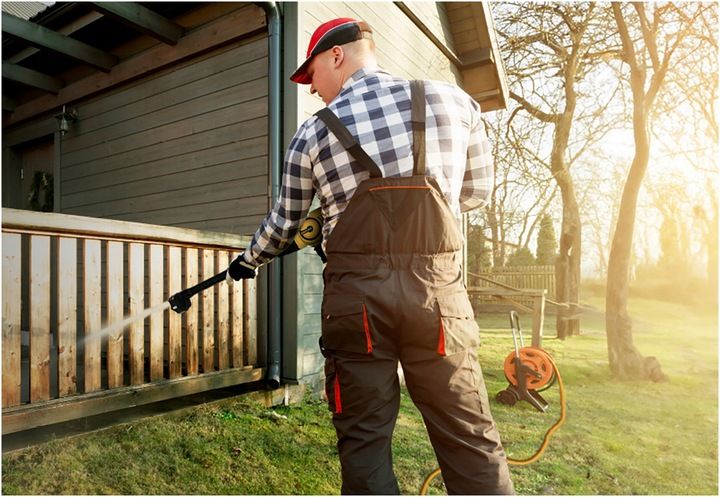 Myjka Ciśnieniowa Akumulatorowa Bezprzewodowa Imoum 4ah 21v 400w Zesta