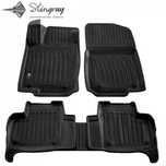 Резинові 3Д коврики з бортами SKODA Шкода Fabia/Octavia/Rapid/Superb