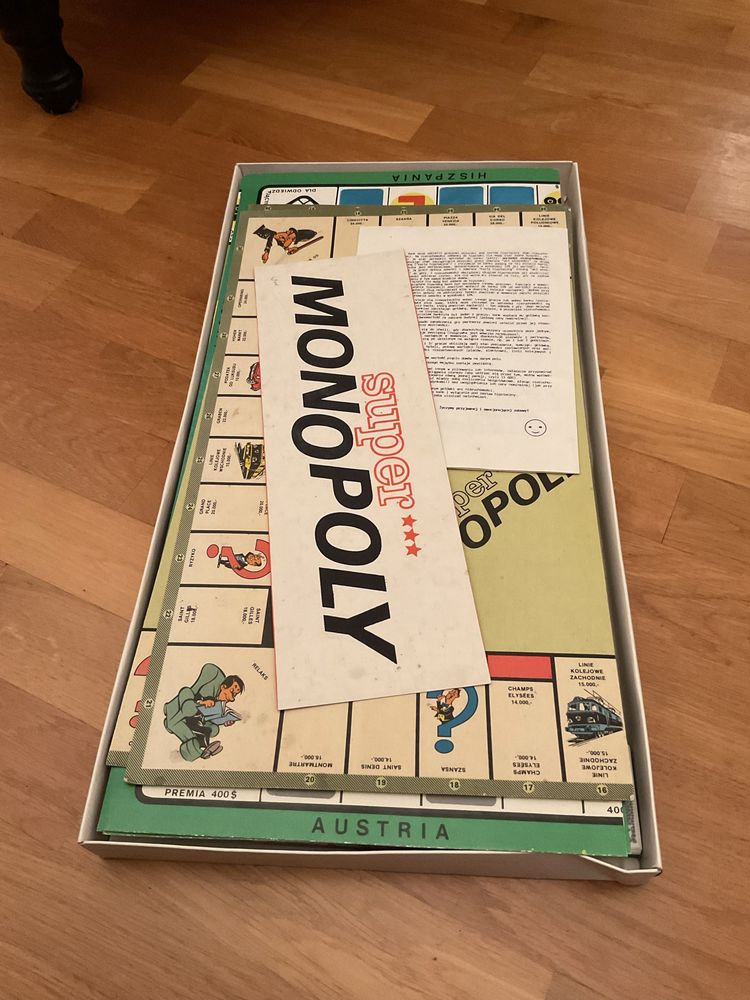 Monopoly business game gra dla wszystkich gra planszowa