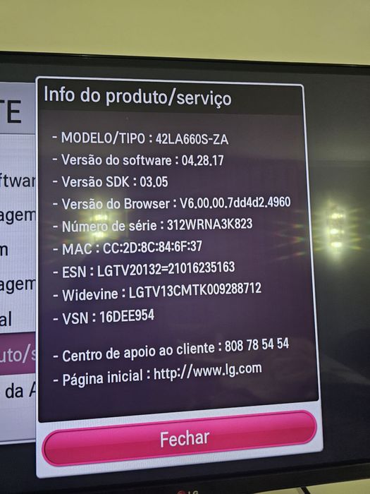 Smart TV 3D led LG 42''