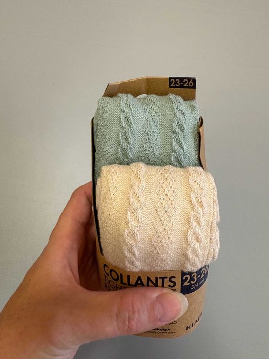 Набір дитячих колготок Kiabi (2 шт.)