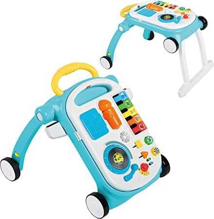 Chodzik pchacz stolik pulpit muzyczny Dj 4w1 Baby Einstein