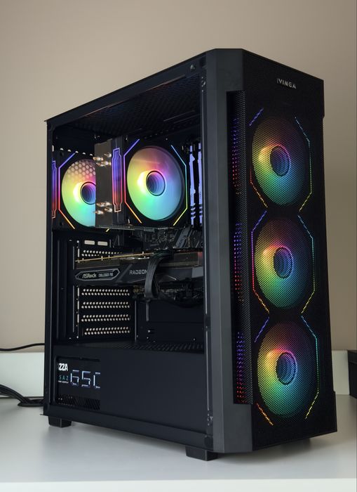 Ігровий ПК!! Ryzen 7 5700X, RX 6700 XT, ОЗУ DDR4 16 Gb, SSD M2 512 gb