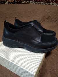Женские туфли -кроссовки из натуральной кожи