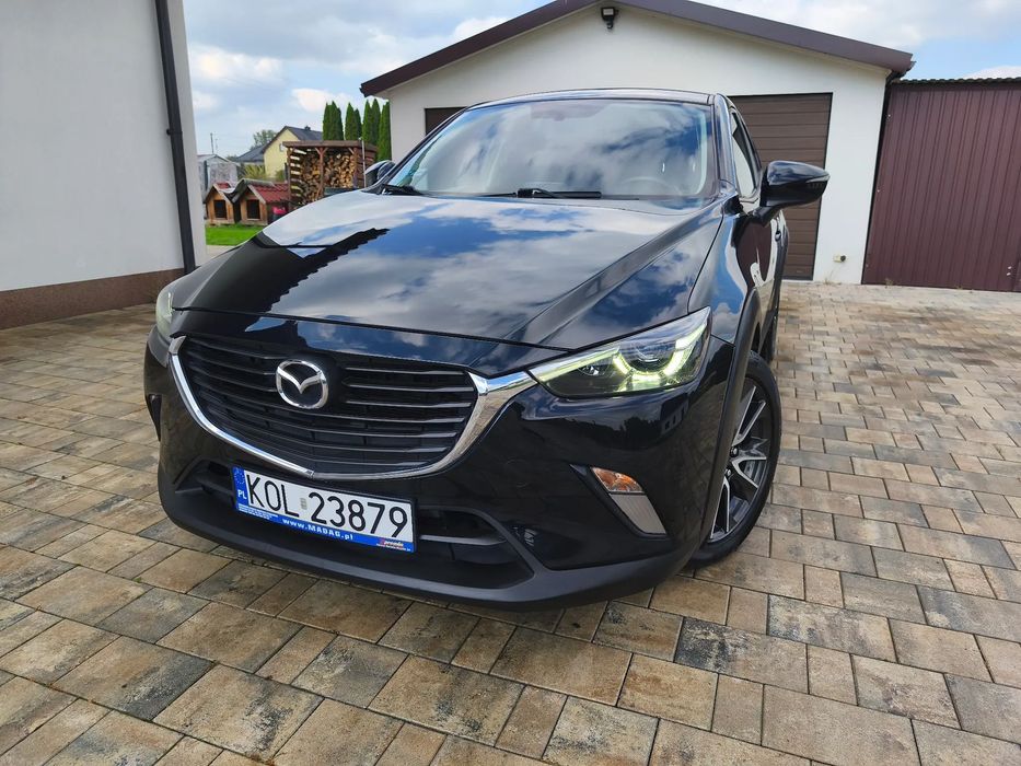 Mazda CX-3 4x4_Skrzynia Automatyczna_Podgrzewane Fotele_Kamera_Nowe Opony.