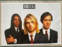 Постер, плакат Nirvana, Курт Кобейн