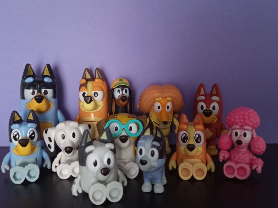 Bluey i Bingo figurki 12 sztuk