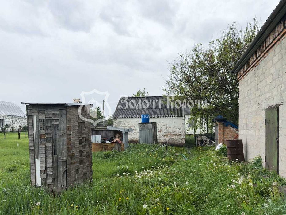 Будинок 1 поверх, 4 кімнати. Ділянка — 26 соток. Під ремонт. Бориспіль