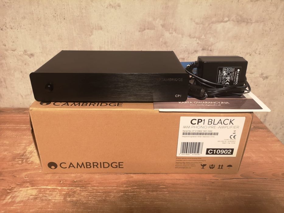 Przedwzmacniacz gramofonowy Cambridge audio cp1