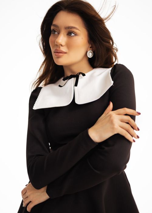 Жіноча сукня з комірцем