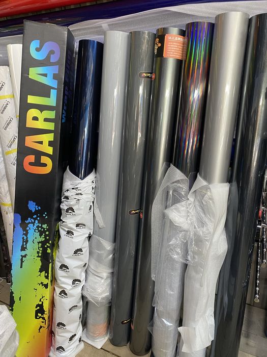 Вінілова плівка сірий глянець , плівка для автомобіля сіра глянцева.