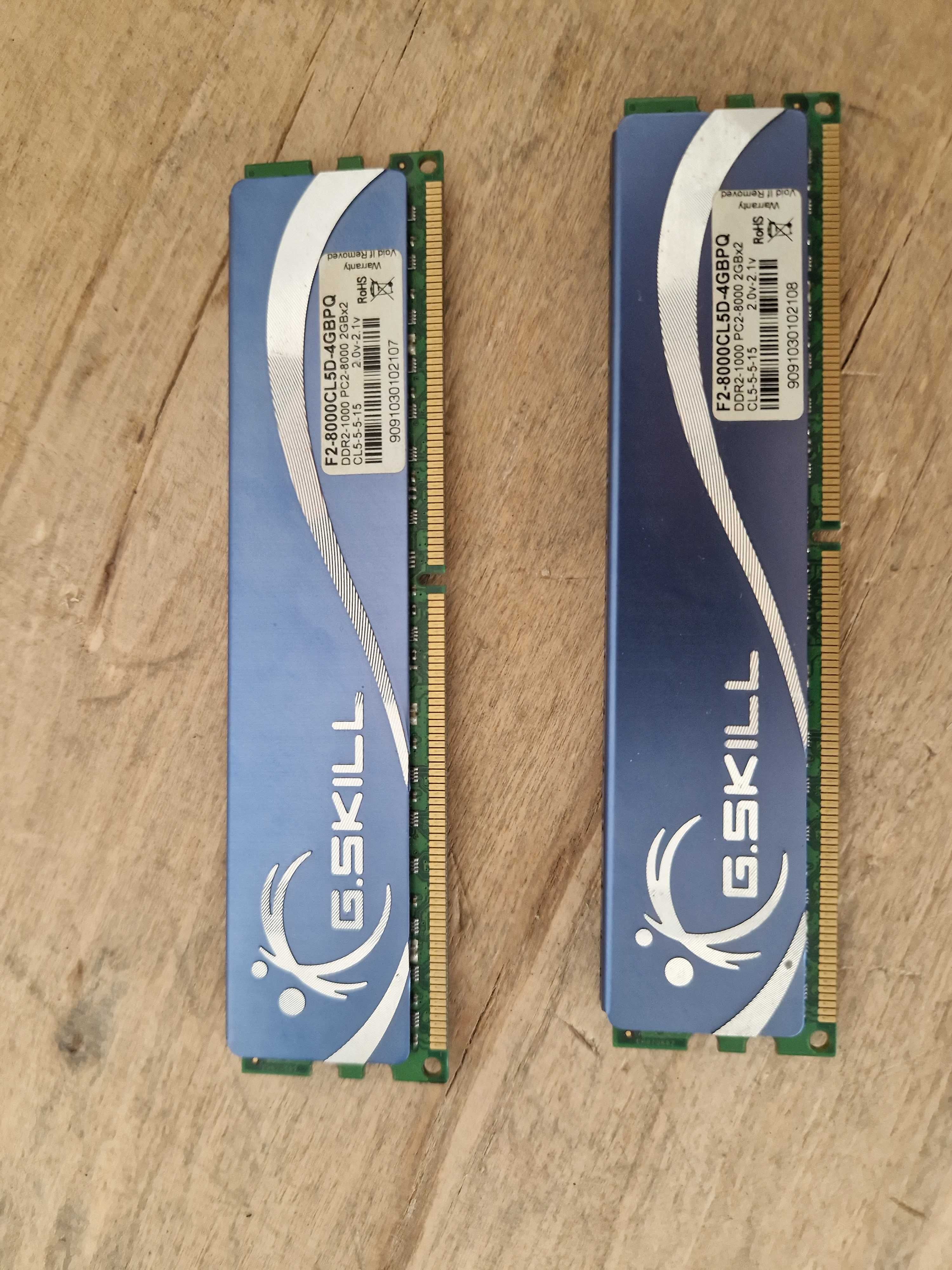 Memoria RAM G.SKILL 4GB (2 x 2GB) DDR2 1000 PC2 8000