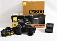 Nikon D5600 com lente Nikon 18-55mm GARANTIA até 06 de outubro 2024!